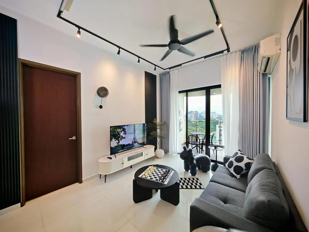 Danga Bay 2Br - Mj Black Or White - Walk To Beach Johor Bahru